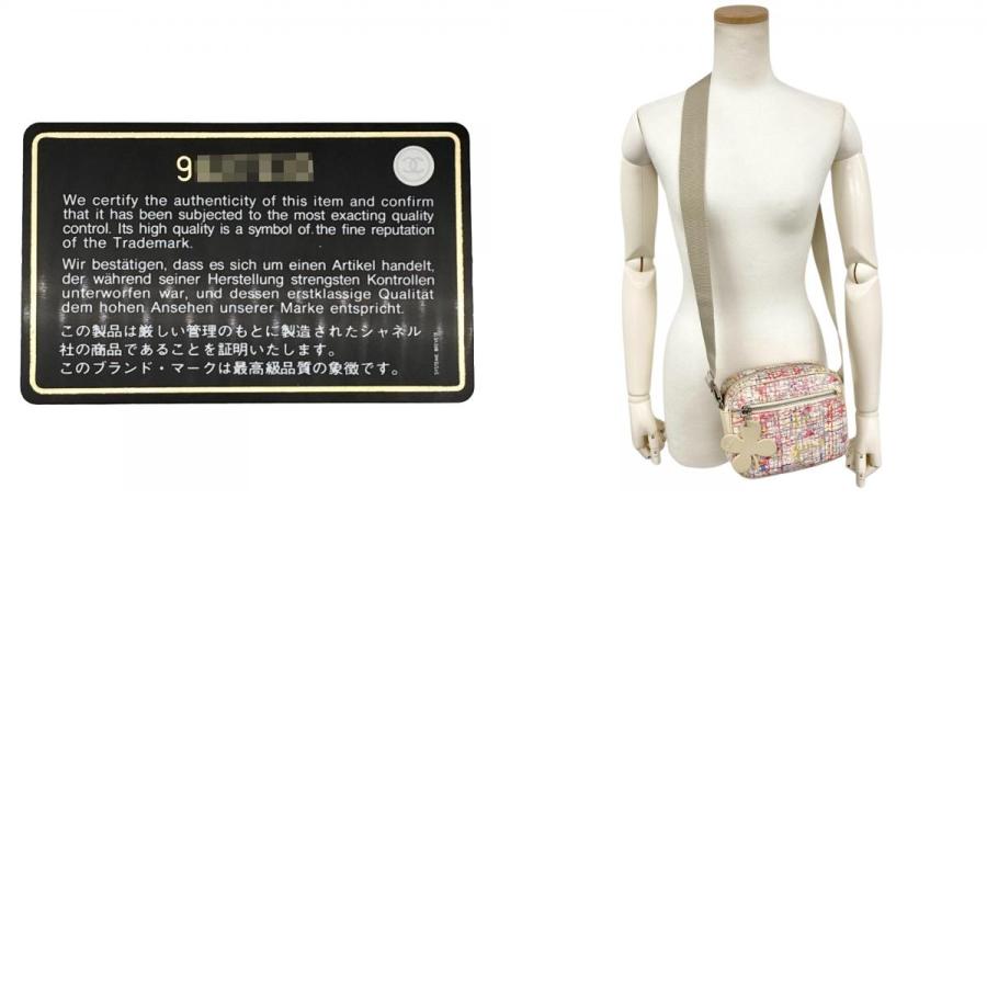 CHANEL（シャネル） クローバーチャーム ショルダーバッグ キャンバス