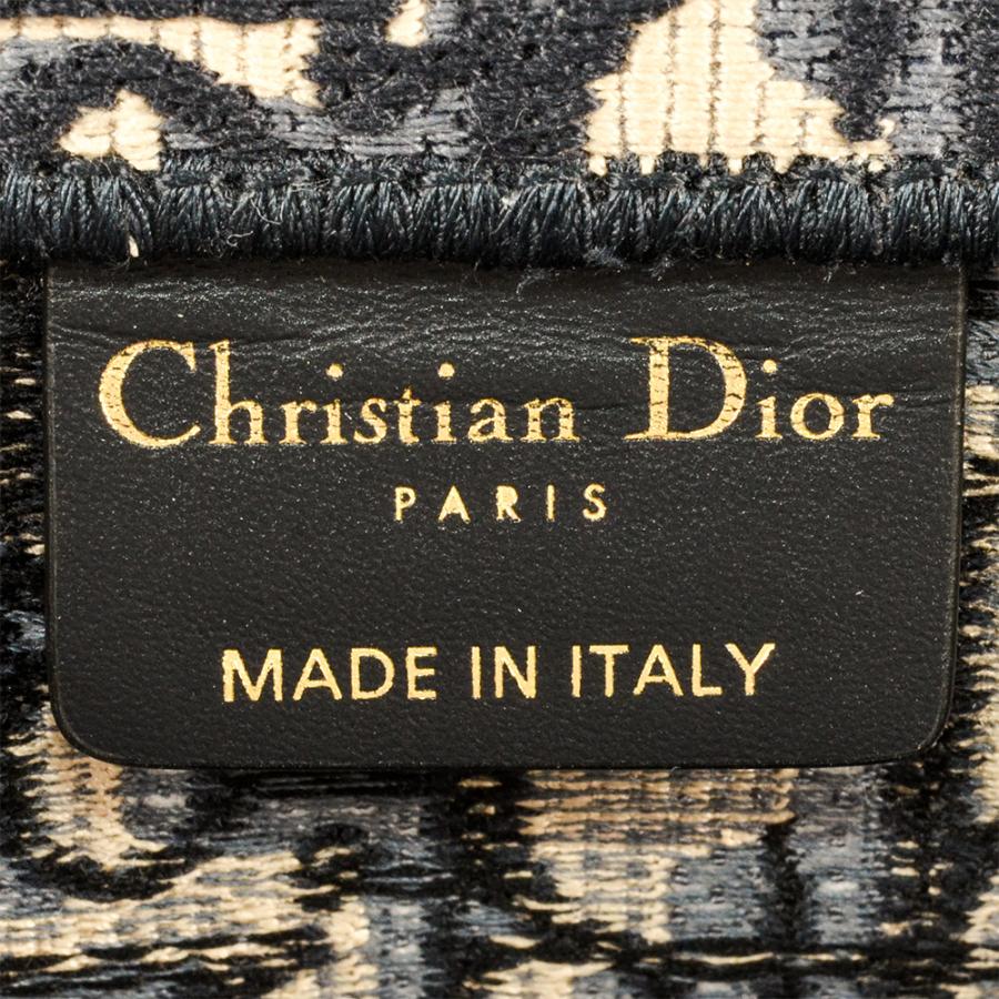 Christian Dior クリスチャンディオール　ネイビー　オブリーク クリスチャンディオール Christian Dior オブリーク ジャガード ブック