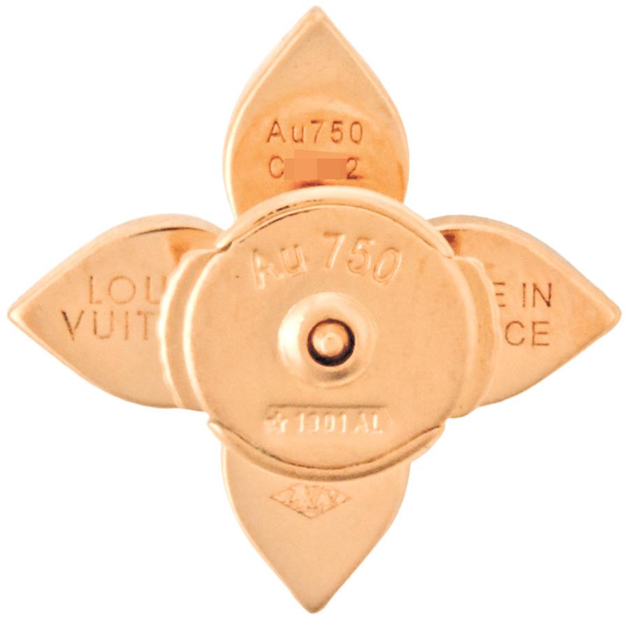 ルイヴィトン ピュスイディール ブロッサム ダイヤ シングルピアス K18PG 楽天市場】ルイ・ヴィトン LOUIS VUITTON ピアス ピュス