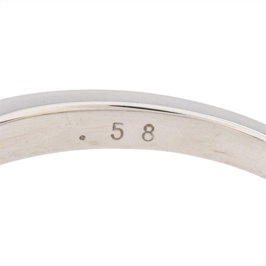 ハリーウィンストン HARRY WINSTON ソリティア リング 指輪 ダイヤモンド 0.58ct 約11号 Pt950 4.3g D ...