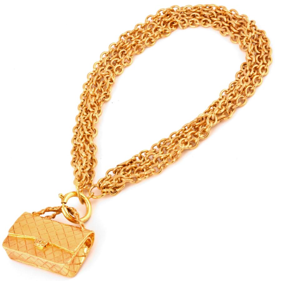 CHANEL シャネル バッグ マトラッセ モチーフ ペンダント CHANEL シャネル バッグ マトラッセ モチーフ ペンダント