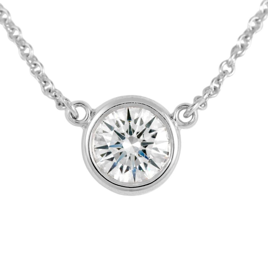 ティファニー Tiffany&Co. バイザヤード ネックレス Pt950  