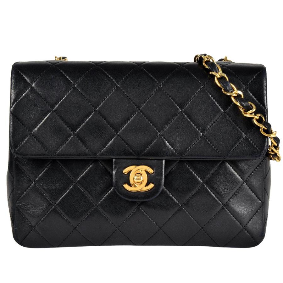 マトラッセ シャネル CHANEL ショルダーバッグ ラムスキン A01163 