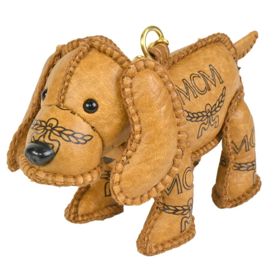 MCM エムシーエム バッグチャーム ドッグキーホルダー 犬