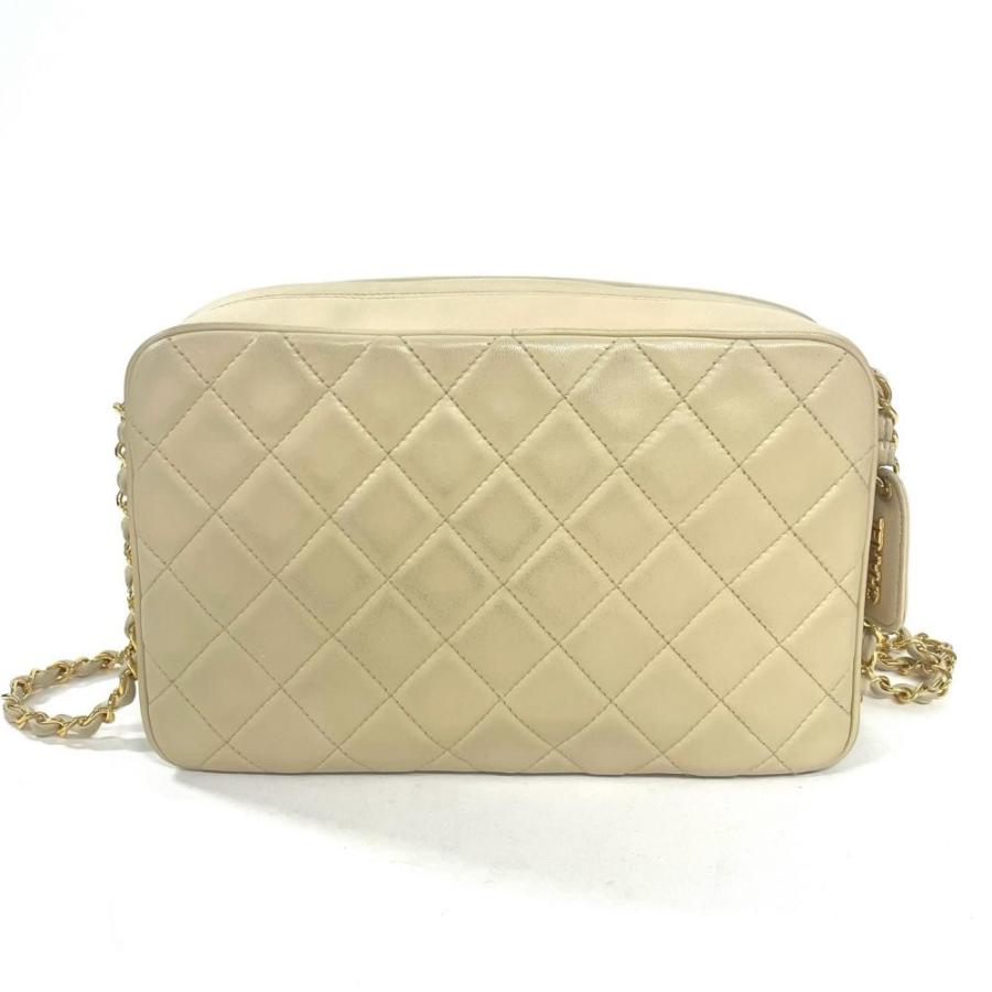 CHANEL（シャネル） マトラッセ チェーン ショルダーバッグ ラムスキン