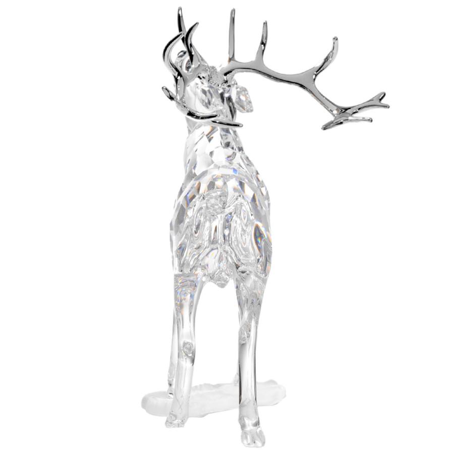 美品　スワロフスキー　鹿　置物　クリスタル　トナカイ　シカ SWAROVSKI スワロフスキー Swarovski クリスタル 『ウィンター