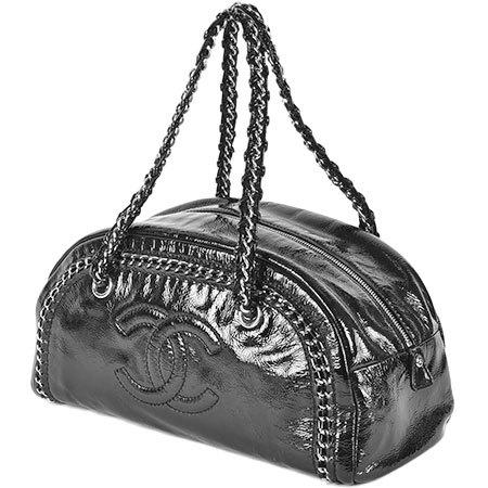シャネル CHANEL チェーン ミニ ボストンバッグ ラグジュアリーライン
