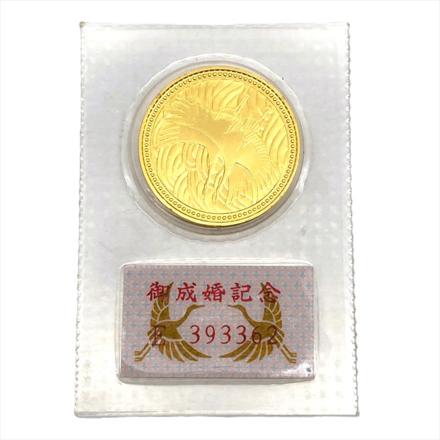 皇太子殿下御成婚記念硬貨5万円金貨平成5年純金(K24)18g 皇太子殿下御成婚記念 記念硬貨 5万円金貨 平成5年 純金 18g