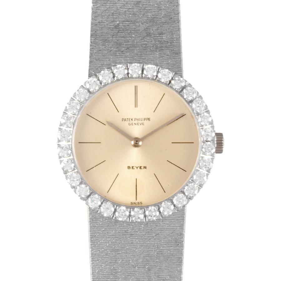 パテックフィリップ PATEK PHILIPPE 3345 BEYER Wネーム 腕時計 手巻 