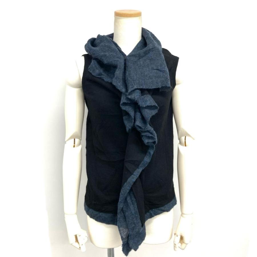 Yohji Yamamoto（ヨウジヤマモト） ノースリーブ ニット ウール 