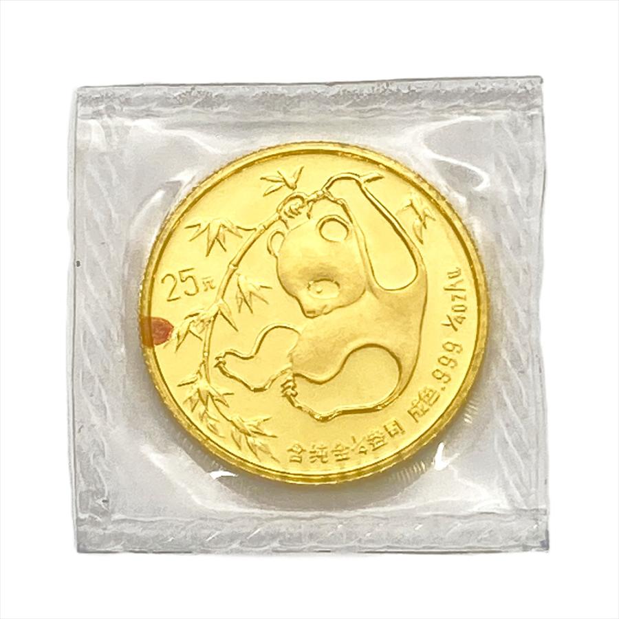 パンダ金貨 25元 1985年 純金 7.7g 1/4oz 金貨 ゴールド K24 中国 コイン 貨幣 : ゴールドプラザ ヤフー店 - 通販 -  Yahoo!ショッピング