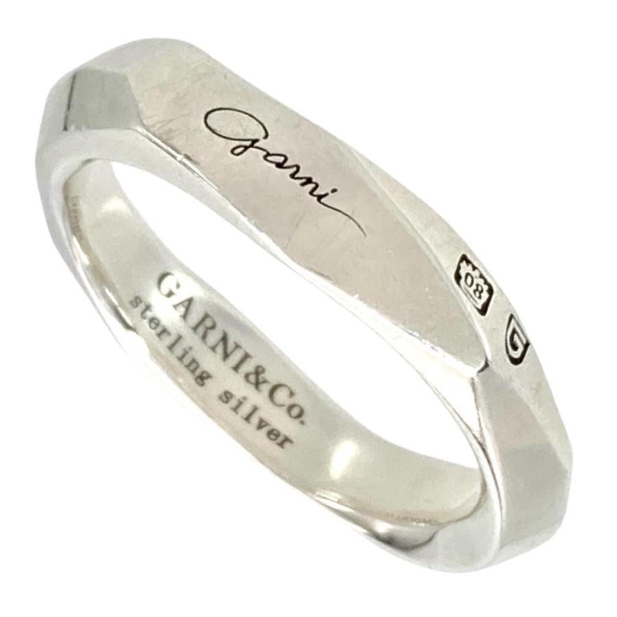 GARNI シルバー 八角形 リング　21号 GARNI（ガルニ） クロッケリー リング Crockery Ring リング 指輪