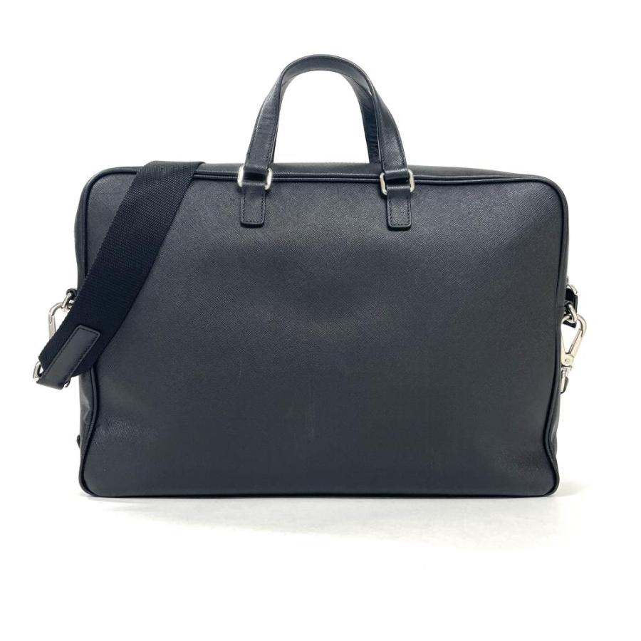 PRADA プラダ　ビジネスバッグ　2way　ナイロン　サフィアーノ　黒 PRADA（プラダ） ビジネスバッグ 2WAY サフィアーノ ブラック メンズ