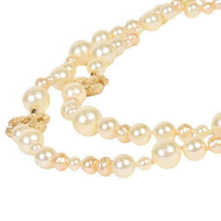 CHANEL（シャネル） ココマーク フェイクパール バロックパール ロング