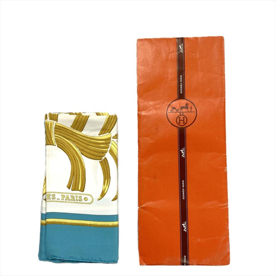 HERMES エルメス カレ90 王者の虎 Tigre Royal スカーフ シルク