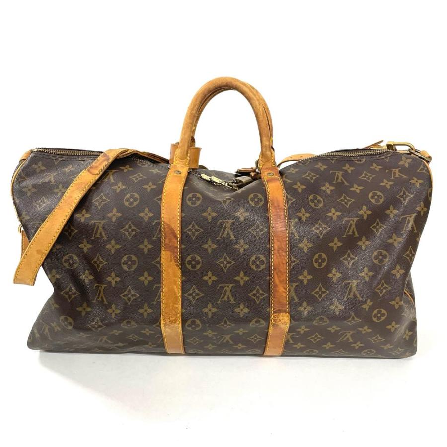 キーポル ルイヴィトン LOUIS VUITTON キーポル55 バンドリエール 