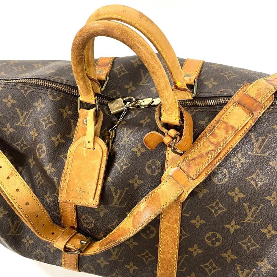 キーポル ルイヴィトン LOUIS VUITTON キーポル55 バンドリエール