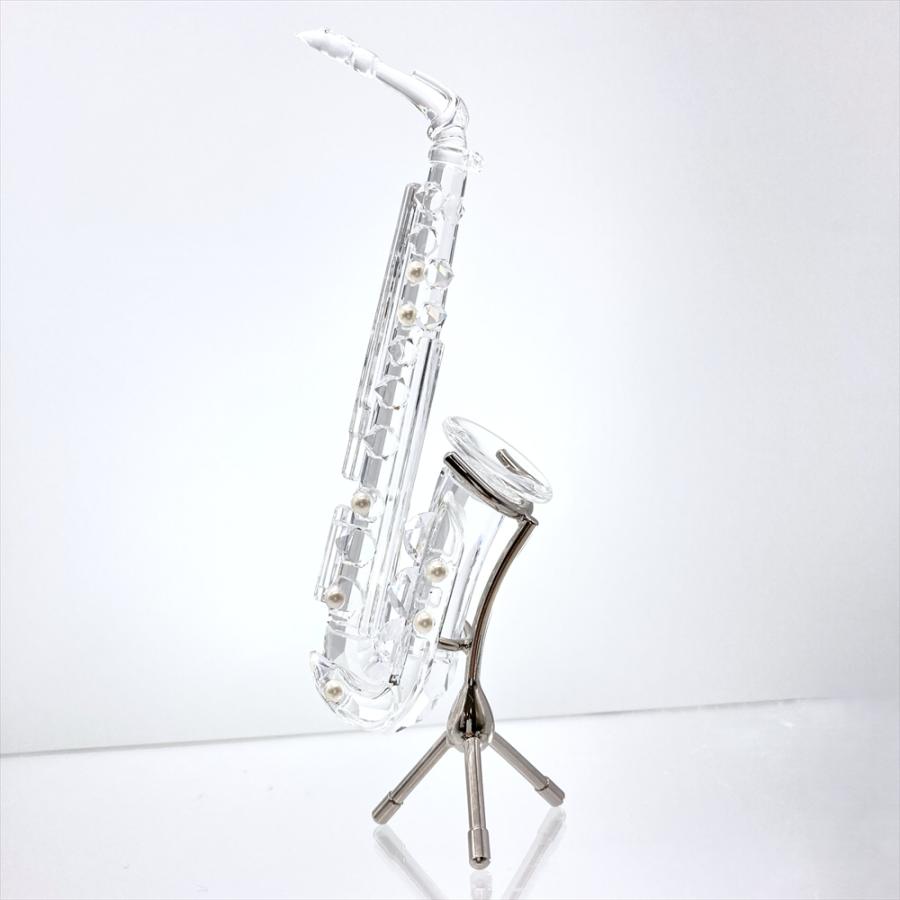 SWAROVSKI（スワロフスキー） サックス オブジェ 置物 211728 クリア