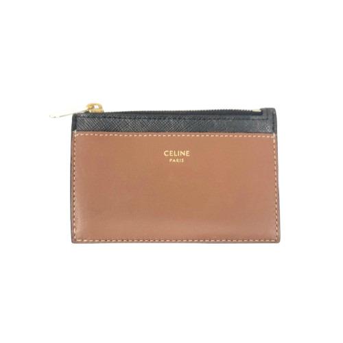 CELINE セリーヌ トリオンフ カードケース キャンバス レザー
