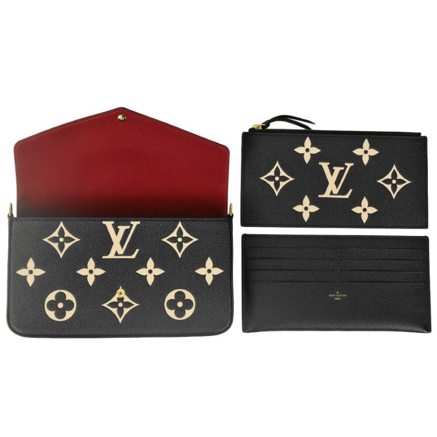 LOUIS VUITTON ルイヴィトン ポシェット フェリシー バイカラー