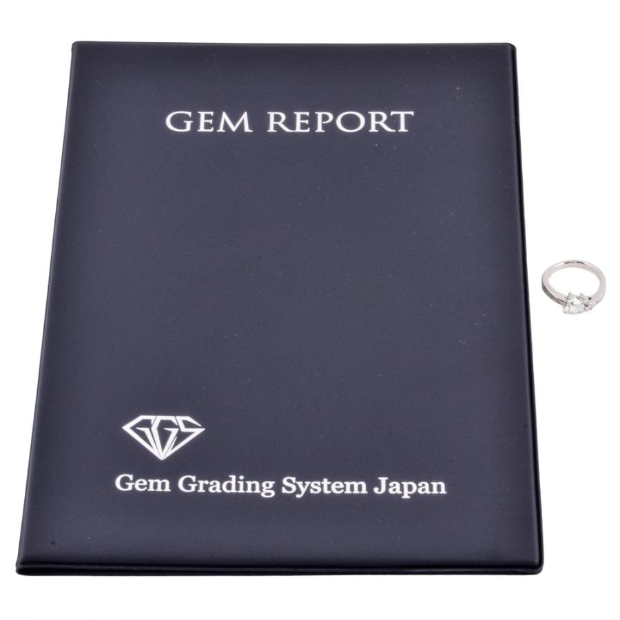 ハートシェイプ リング 指輪 ダイヤモンド 1.018ct 約10.5号 Pt900 5.8 