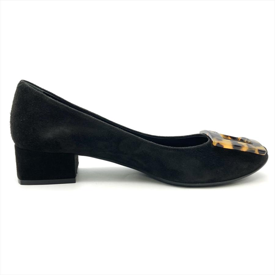ロジェヴィヴィエ Roger vivier パンプス スウェード レザー ブラック 
