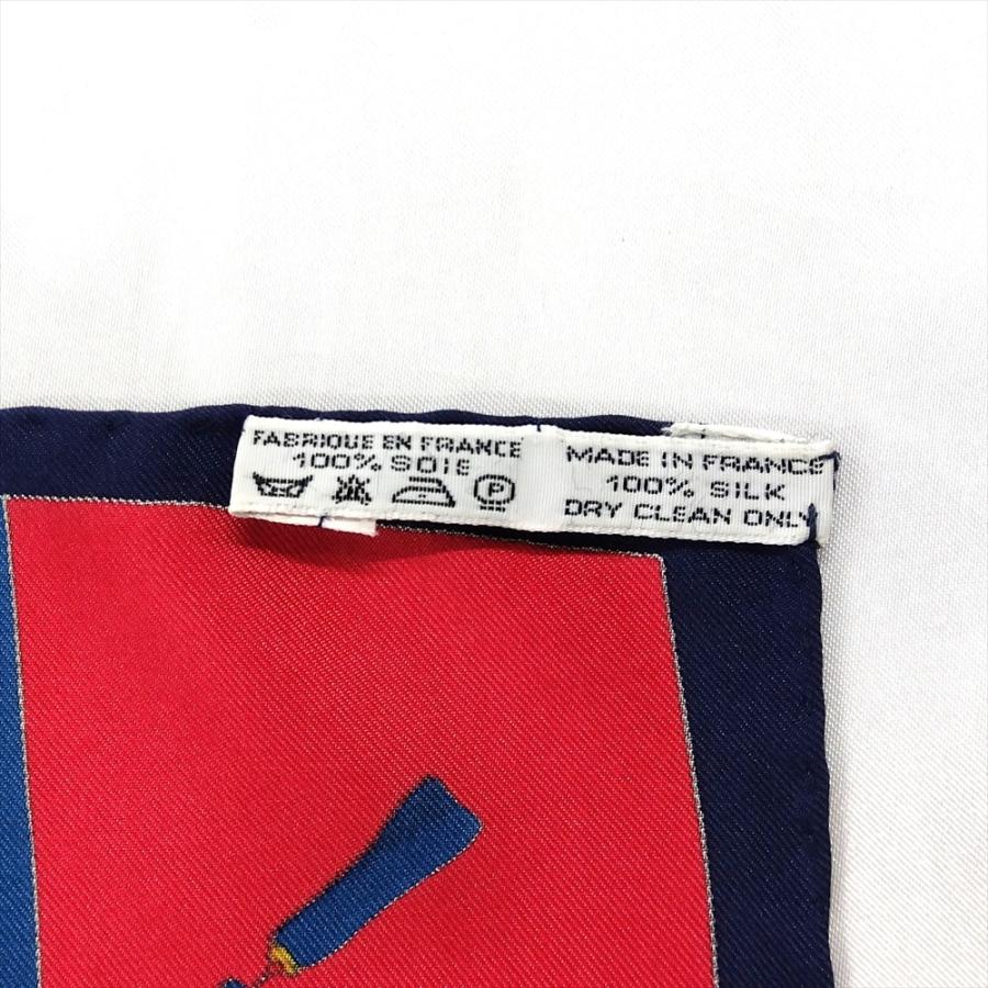 HERMES カレ90 大空に舞うシルク 凧 蝶々　ネイビー　春　首元　スカーフ HERMES エルメス カレ90 大空に舞うシルク スカーフ シルク