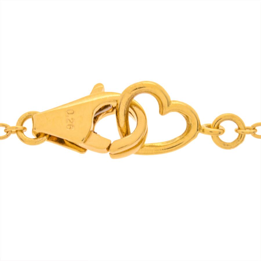 ポンテヴェキオダイヤモンド0.15ct K18ゴールドネックレス Ponte Vecchio（ポンテヴェキオ） フラワー ネックレス ダイヤモンド