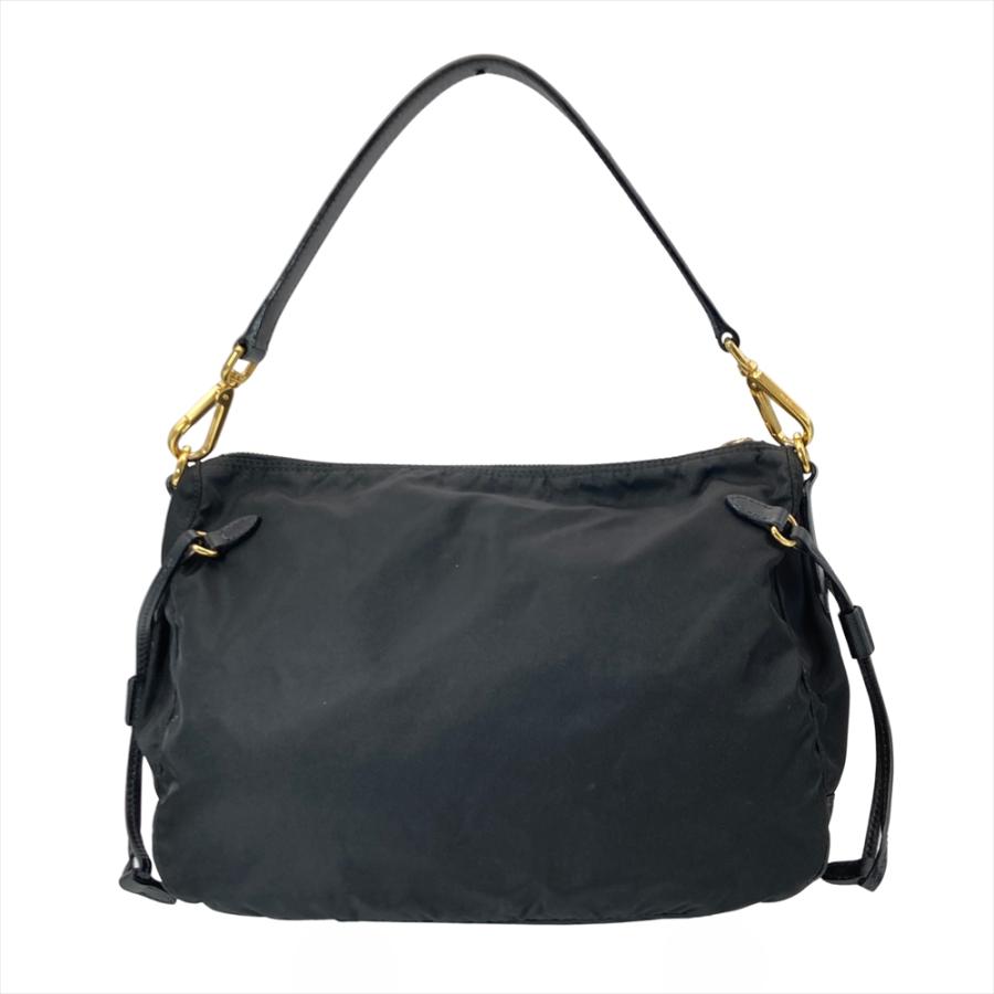 PRADA（プラダ） ショルダーバッグ 2WAY ナイロン BR4080 ブラック 