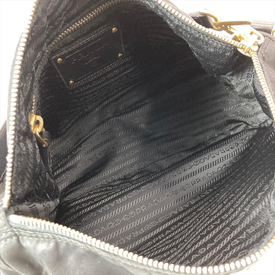 PRADA（プラダ） ショルダーバッグ 2WAY ナイロン BR4080 ブラック 