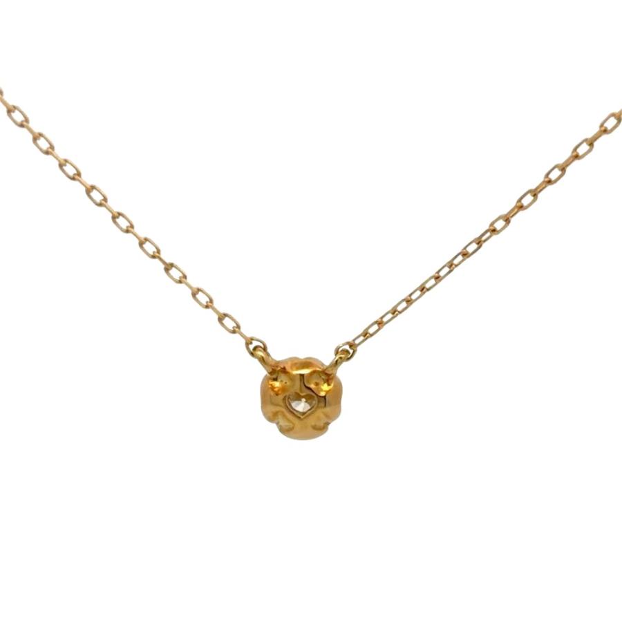 AHKAH K18 ダイヤ ティアネックレス 0.05カラット AHKAH（アーカー） ティア ネックレス ダイヤモンド 0.05ct K18YG 0.9g