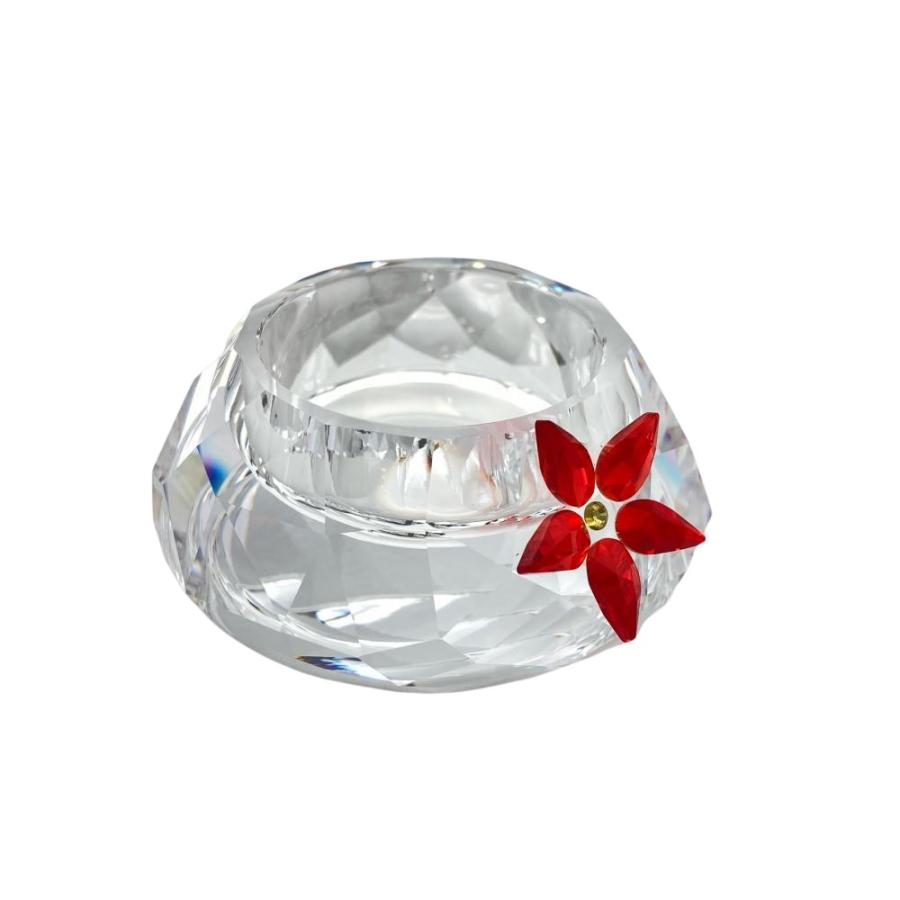 SWAROVSKI（スワロフスキー） ポインセチア ティーライト キャンドル