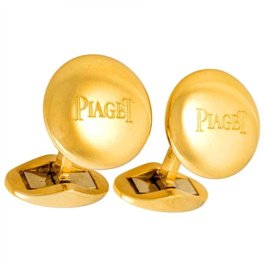 PIAGET（ピアジェ） ロゴ カフスボタン カフリンクス K18YG 15.8g