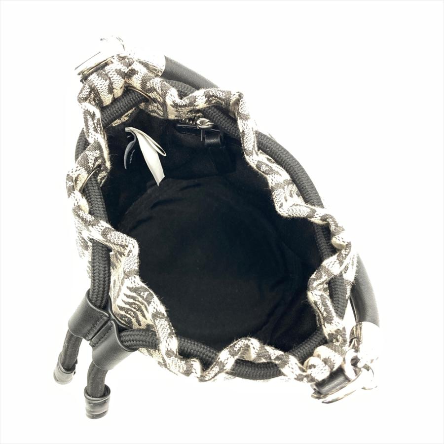 極美品 マークジェイコブス ザ モノグラム ジャカード マイクロ