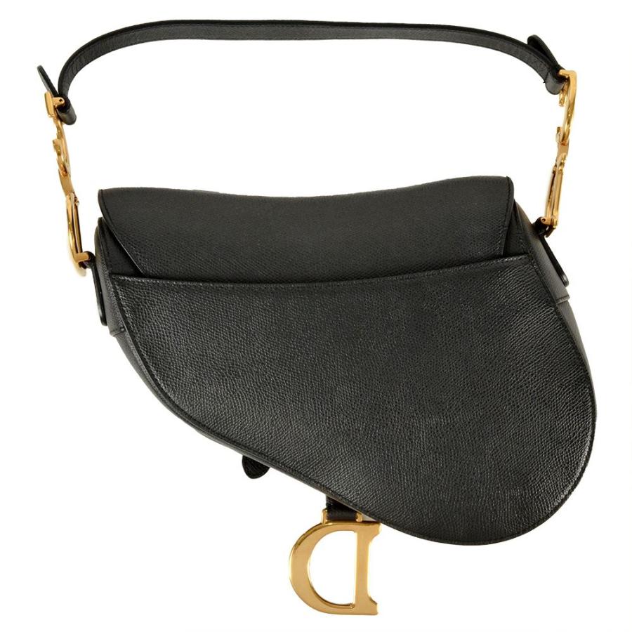 Dior ショルダーバッグ 黒 レザー ショルダーバッグ レザー ブラック ディオールオム – RECLO