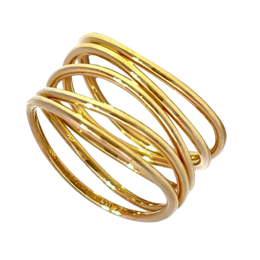 Elsa Peretti ティファニー Tiffany&Co. ウェーブリング 5ロウ リング