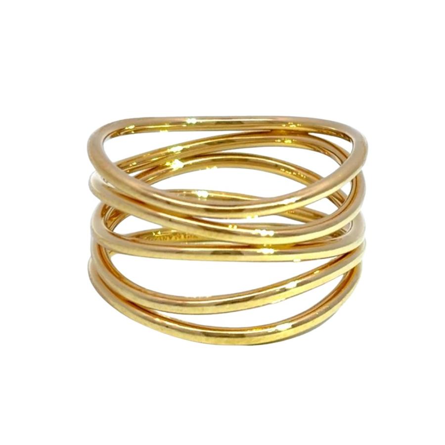 Elsa Peretti ティファニー Tiffany&Co. ウェーブリング 5ロウ リング