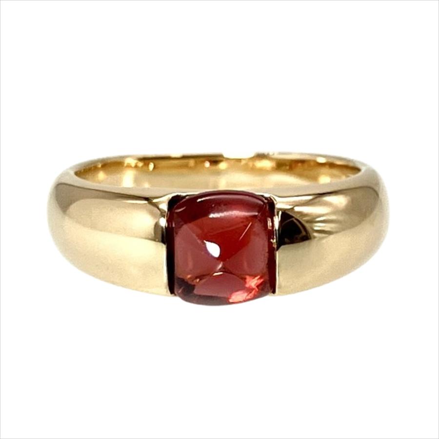 スタージュエリー STAR JEWELRY リング 指輪 ガーネット 約8.5号 K18YG