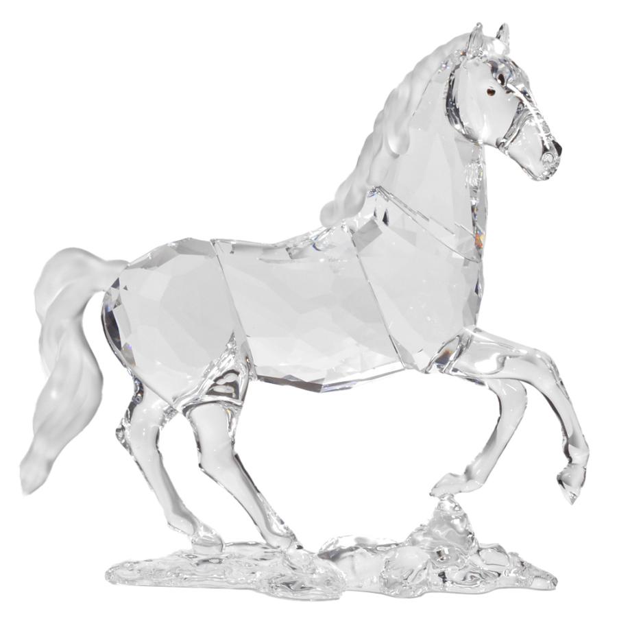 スワロフスキー SWAROVSKI スタリオン ホース 馬 オブジェ 置物 