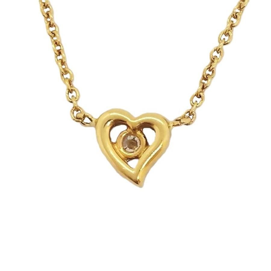 スタージュエリー STAR JEWELRY ハート 1P ネックレス ダイヤモンド