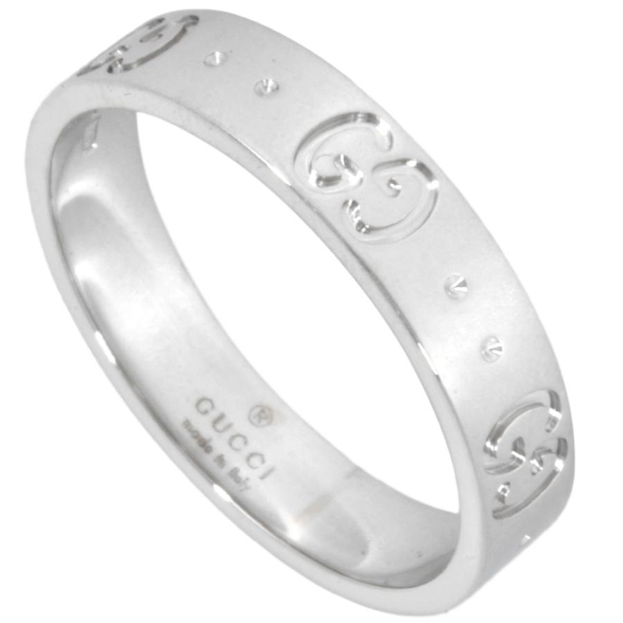 グッチ ICON リング・指輪 ホワイト  GUCCI K18WG 18号 楽天市場】gucci アイコン リング ワイド k18wg 16の通販