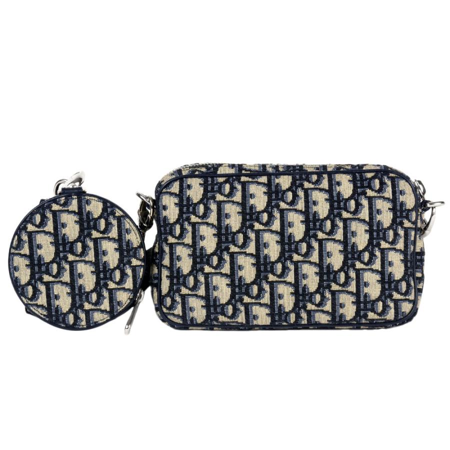 ディオール Dior オブリーク ボディバッグ キャンバス 29-BO-0271