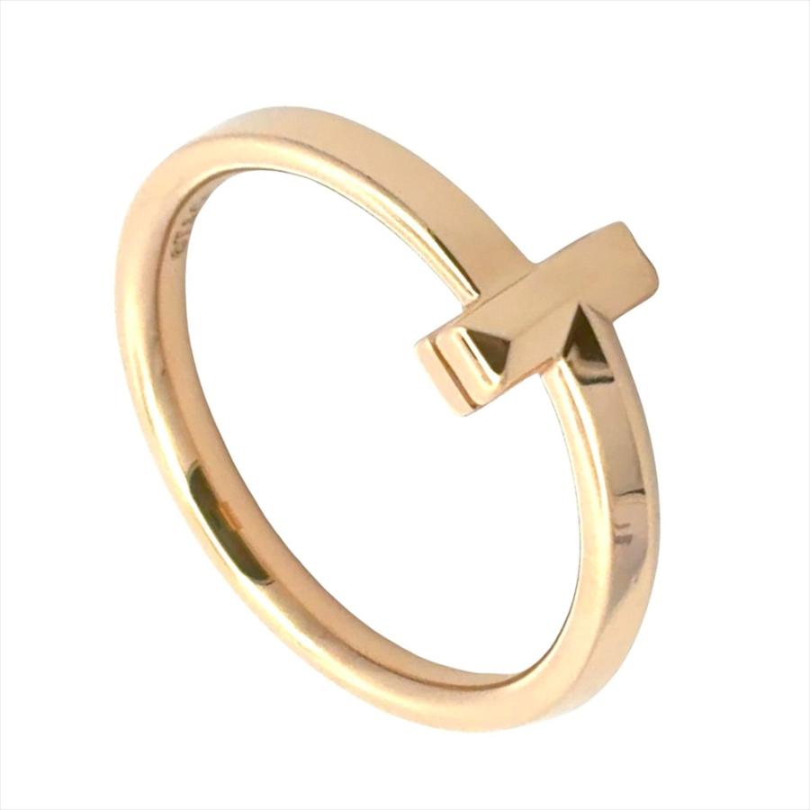 Tiffany & Co. ティファニー 指輪 ゴールド TIFFANY&Co.（ティファニー） Tiffany&Co. Tワン リング 指輪 約13号