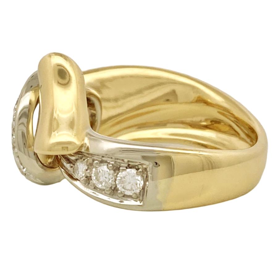 DAMIANI（ダミアーニ） リボン リング 指輪 ダイヤモンド 0.40ct 約