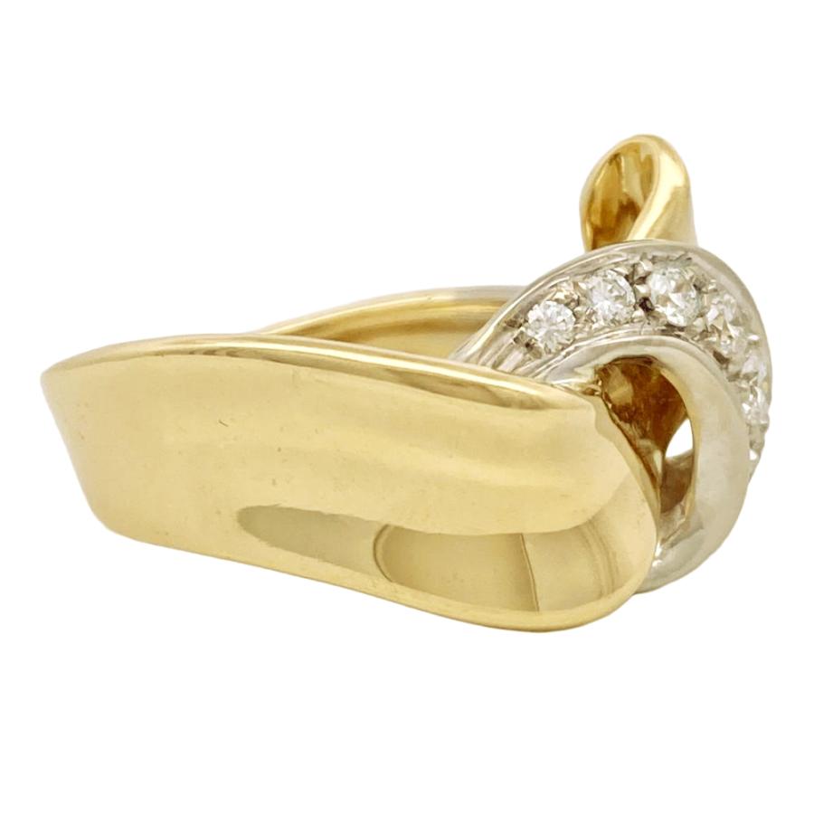 DAMIANI（ダミアーニ） リボン リング 指輪 ダイヤモンド 0.40ct 約