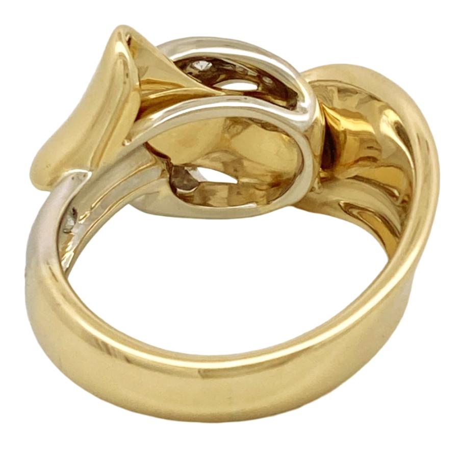 DAMIANI（ダミアーニ） リボン リング 指輪 ダイヤモンド 0.40ct 約