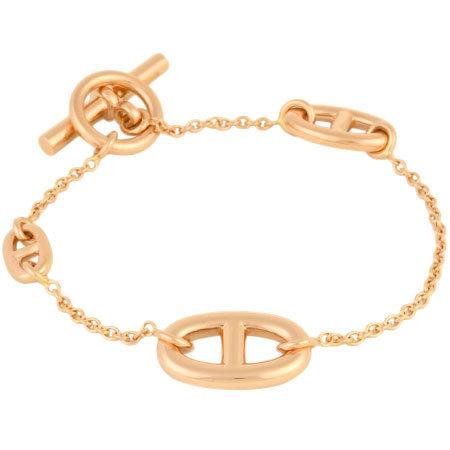 HERMES エルメス シェーヌダンクル ファランドール ブレスレット HERMES エルメス シェーヌダンクル ファランドール ブレスレット