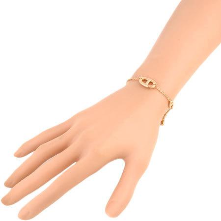 HERMES エルメス シェーヌダンクル ファランドール ブレスレット HERMES エルメス シェーヌダンクル ファランドール ブレスレット