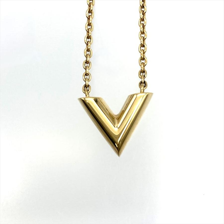 Louis vuitton ルイヴィトン　ネックレス ゴールド LOUIS VUITTON（ルイ・ヴィトン） ネックレスエセンシャルV ネックレス