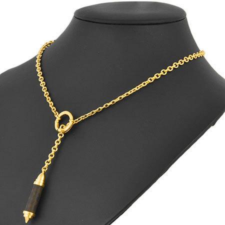 ８日22時迄値下げ　ショーメ CHAUMET ペンダント＋ネックレス　18金 CHAUMET (新品仕上げ済）ショーメ オルタンシア ボール